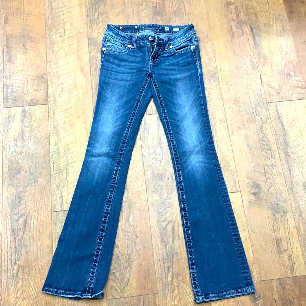 Miss me embellished pocket jean
